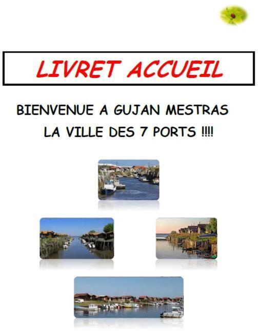 Villa Climatisee Et Wifi Gujan A 5 Mn Du Bassin D'Arcachon Екстериор снимка